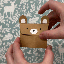 Load image into Gallery viewer, Bear Animal Gift Pillow 3D Box - Digital Download