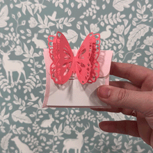 Load image into Gallery viewer, Butterfly Insect Gift Pillow 3D Box - Digital Download