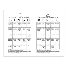 Load image into Gallery viewer, Printable Getting To Know You Bingo Cards Set of 10 - Digital Download