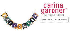 Layered Halloween Banner - Digital Download