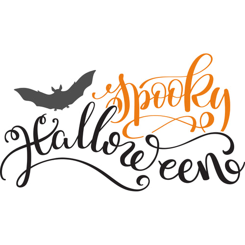 Cursive Halloween - Digital Download