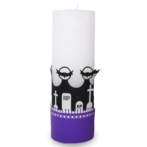 Cemetery Candle Wrap - Digital Download