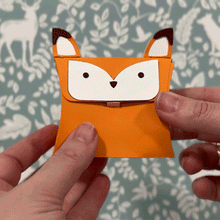 Load image into Gallery viewer, Fox Animal Gift Pillow 3D Box - Digital Download