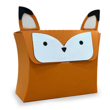 Load image into Gallery viewer, Fox Animal Gift Pillow 3D Box - Digital Download