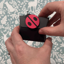 Load image into Gallery viewer, Ladybug Animal Gift Pillow 3D Box - Digital Download