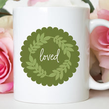 Load image into Gallery viewer, Loved Wreath Quote - Digital Download