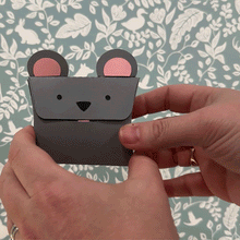 Load image into Gallery viewer, Mouse Animal Gift Pillow 3D Box - Digital Download