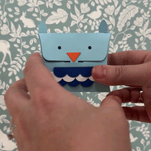 Load image into Gallery viewer, Owl Animal Gift Pillow 3D Box - Digital Download