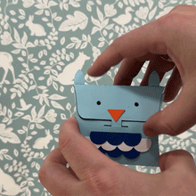 Load image into Gallery viewer, Owl Animal Gift Pillow 3D Box - Digital Download