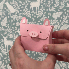 Load image into Gallery viewer, Pig Animal Gift Pillow 3D Box - Digital Download