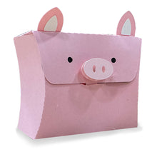 Load image into Gallery viewer, Pig Animal Gift Pillow 3D Box - Digital Download