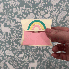 Load image into Gallery viewer, Rainbow Gift Pillow 3D Box - Digital Download