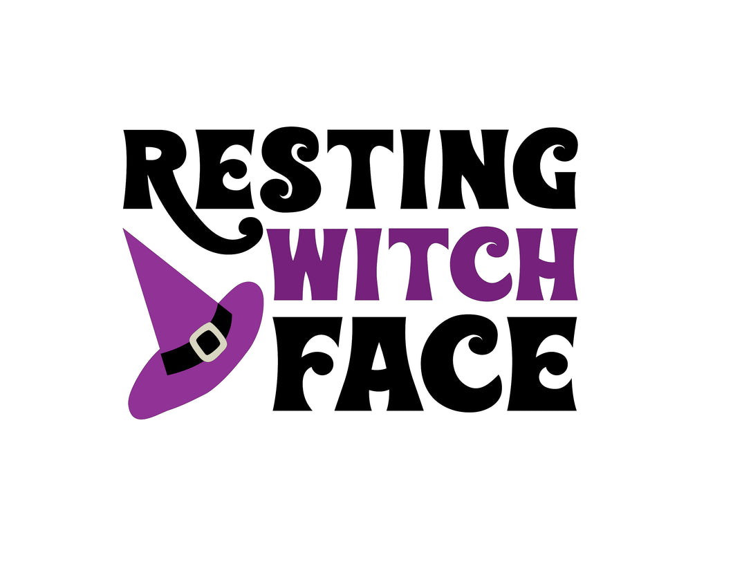 Resting Witch Face Quote - Digital Download