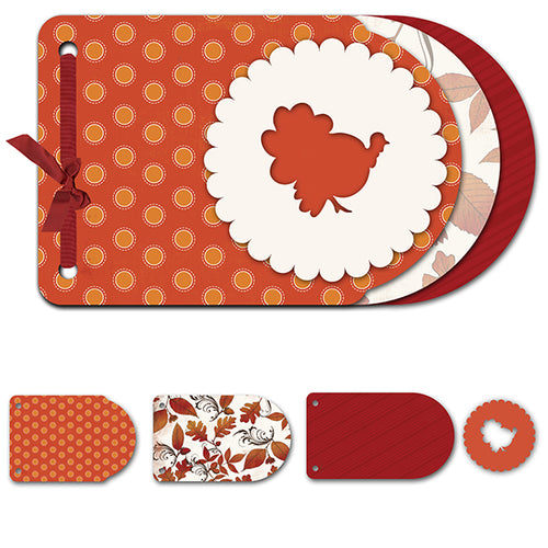 Thanksgiving Turkey Mini Album - Digital Download