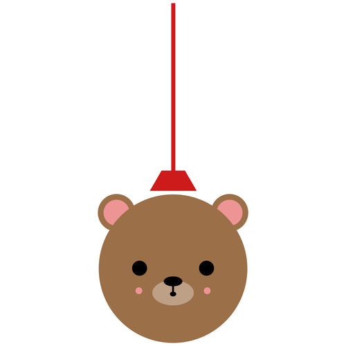 Animal Ornament Bear - Digital Download