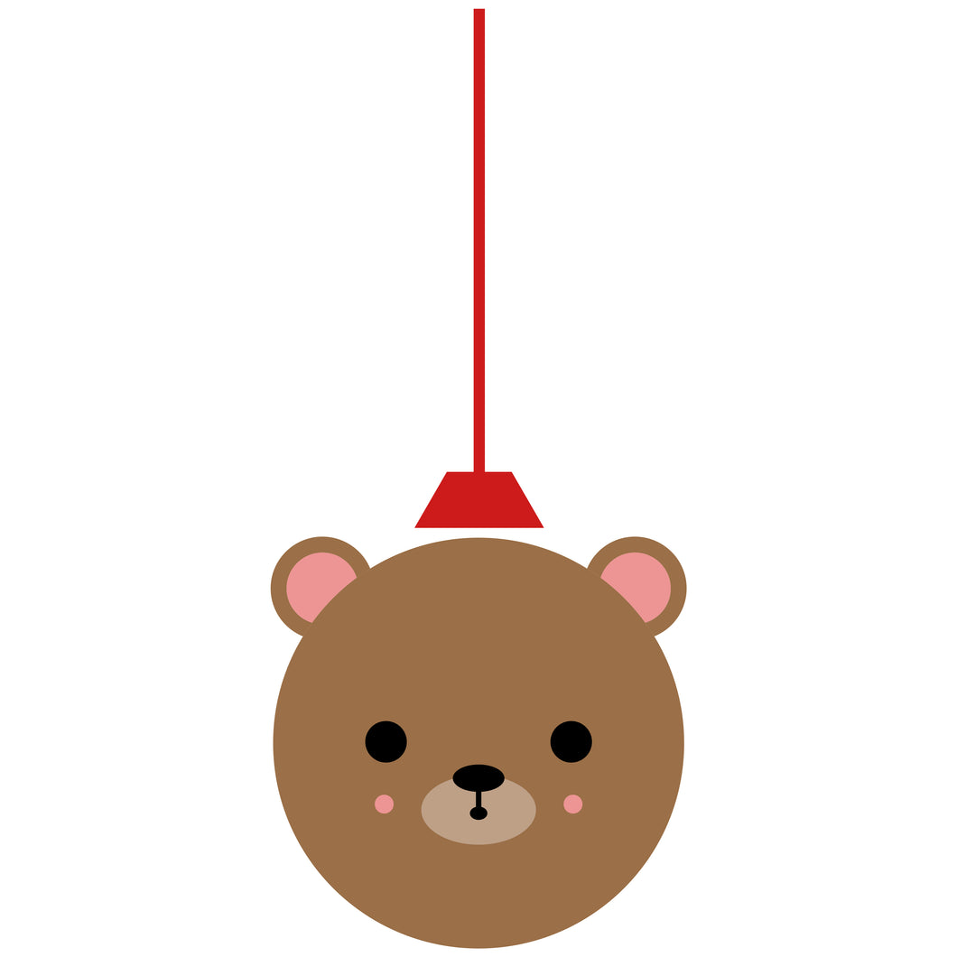 Animal Ornament Bear - Digital Download