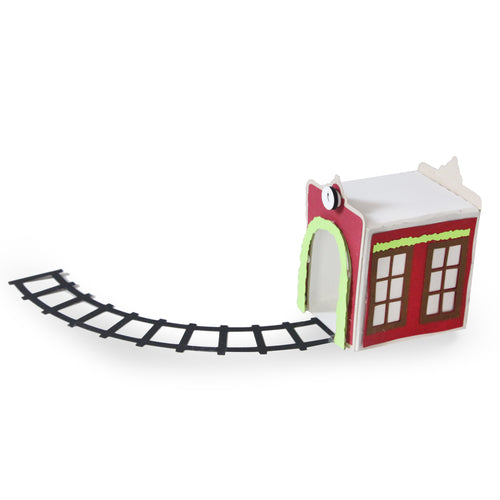 Christmas Village - Train Station - Digital Download
