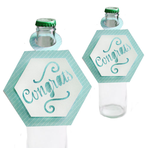 Congrats Bottle Topper - Digital Download