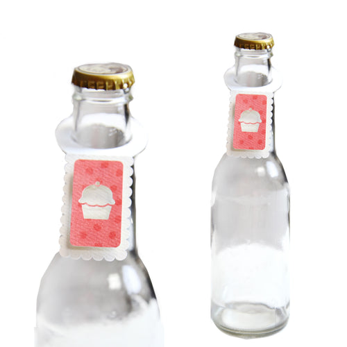 Cupcake Party Bottle Topper - Digital Download