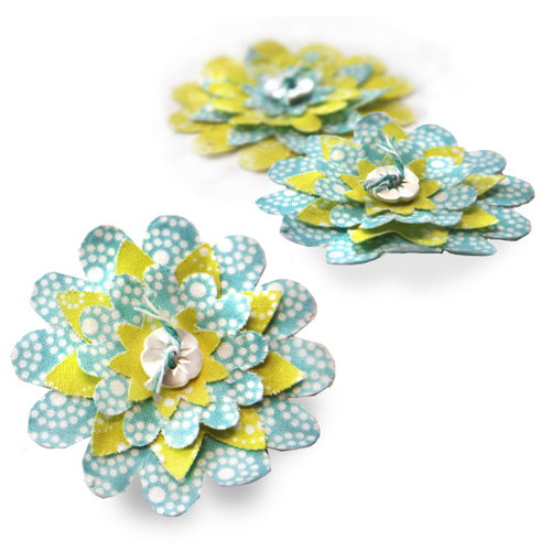 Daisy Darlings Fabric Flower - Digital Download
