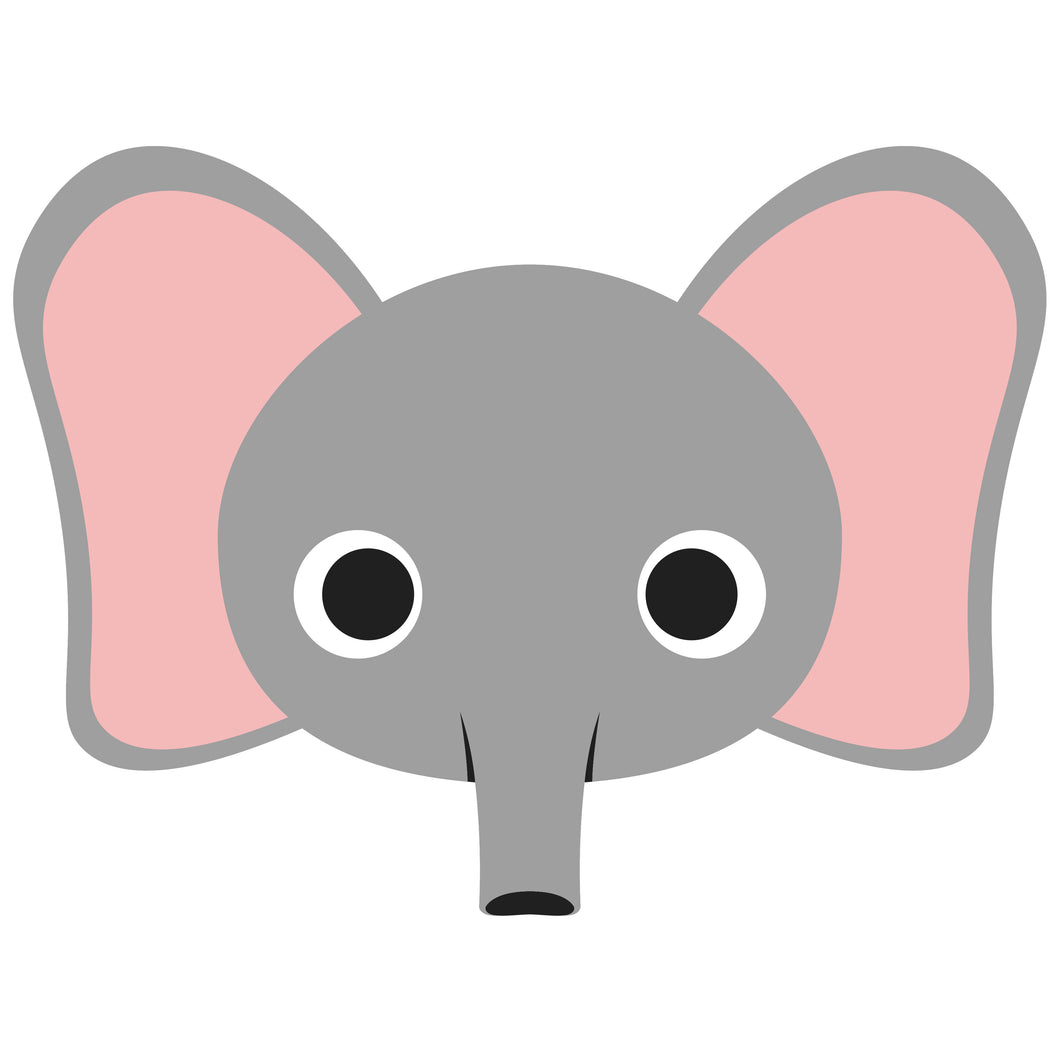 Elephant Face - Digital Download