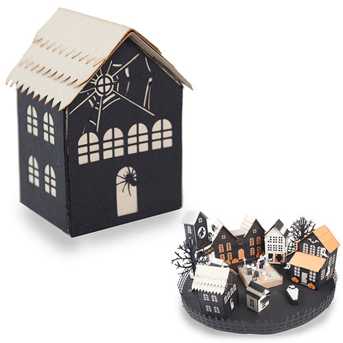 Spider House - Haunted Halloween Village - Digital download
