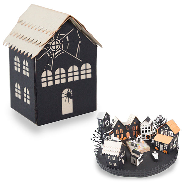 Spider House - Haunted Halloween Village - Digital download