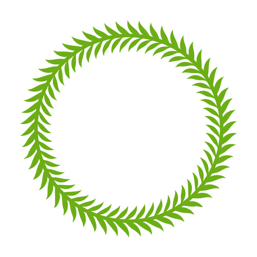 Leaf Wreath - Digital Download
