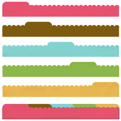Long Scallop Tabs - Digital Download