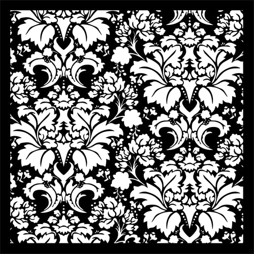 Pretty Damask Overlay - Digital Download