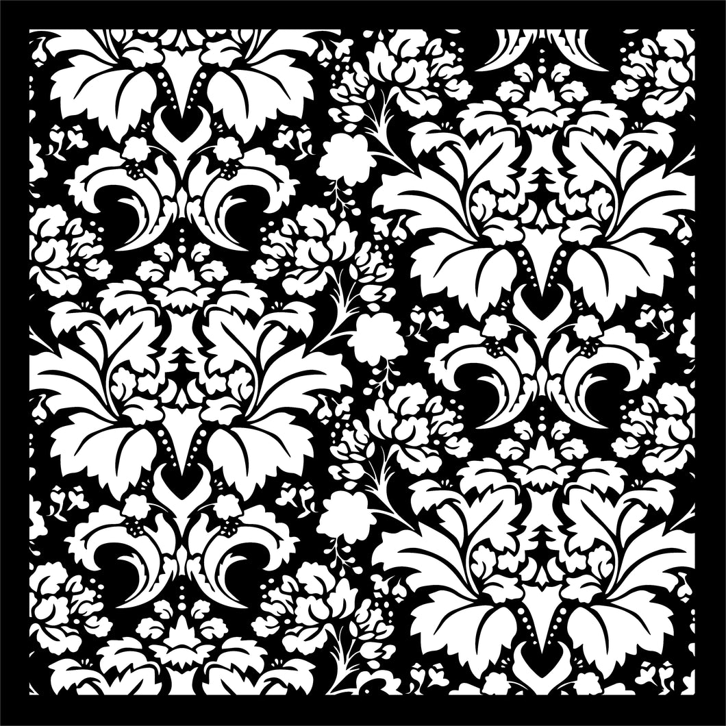 Pretty Damask Overlay - Digital Download