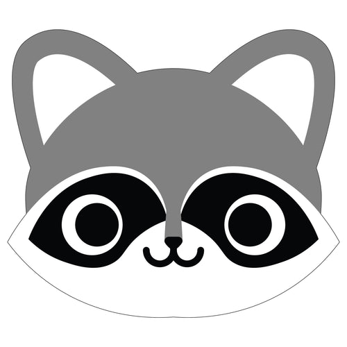 Raccoon Face - Digital Download