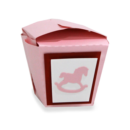 Rocking Horse Chinese Take out box - Digital Download