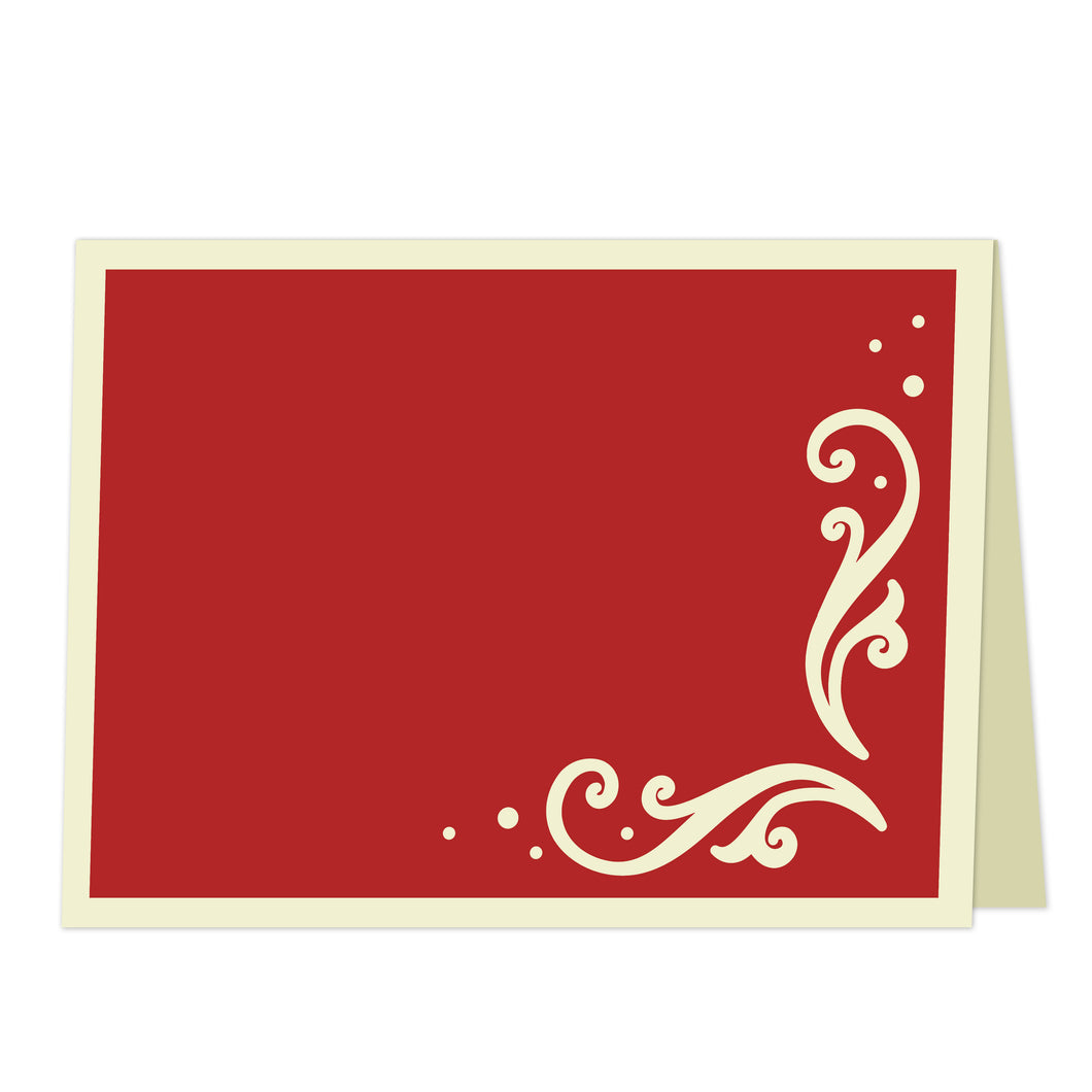 Swirl Placecard - Digital Download