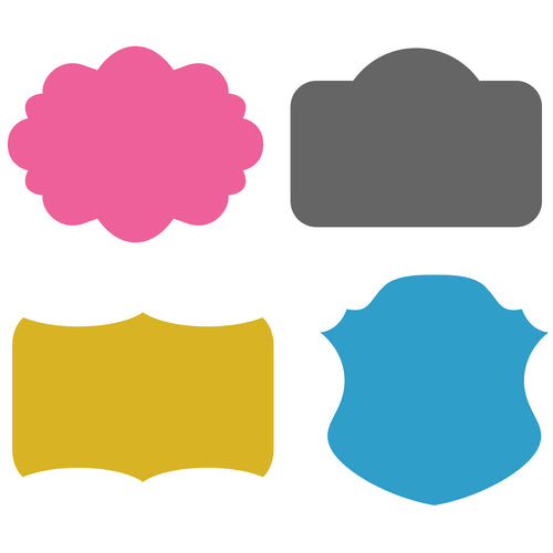 Tag Shapes 7 - Digital Download