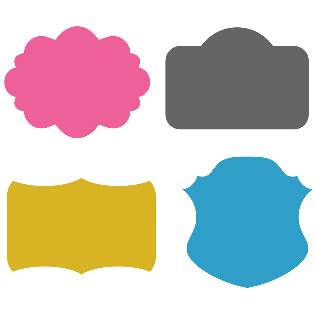 Tag Shapes 7 - Digital Download