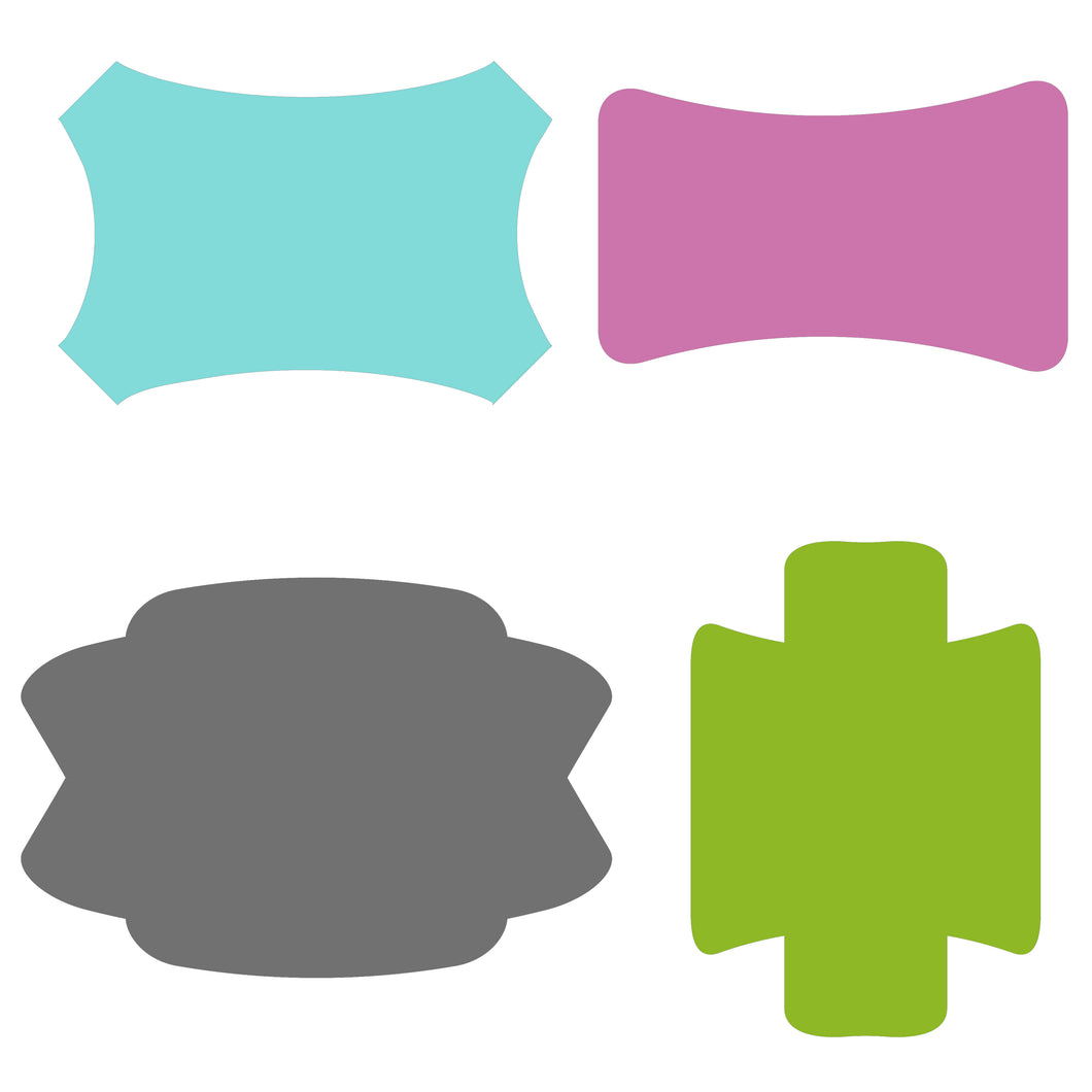 Tag Shapes 8 - Digital Download