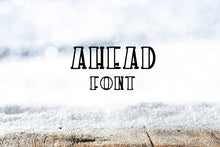 Load image into Gallery viewer, CG Ahead Font - Digital Download