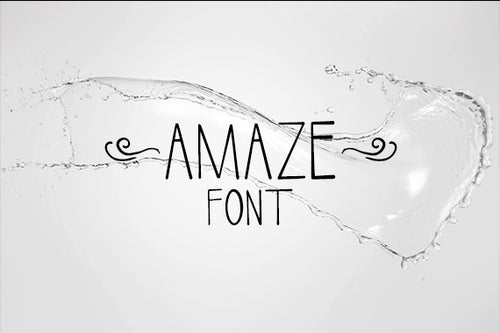 CG Amaze Font - Digital Download