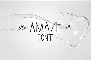 CG Amaze Font - Digital Download