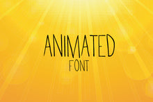 Load image into Gallery viewer, CG Animated Font - Digital Download