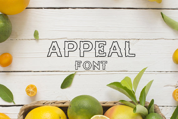 CG Appeal Font - Digital Download