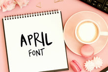 Load image into Gallery viewer, CG April Font - Digital Download