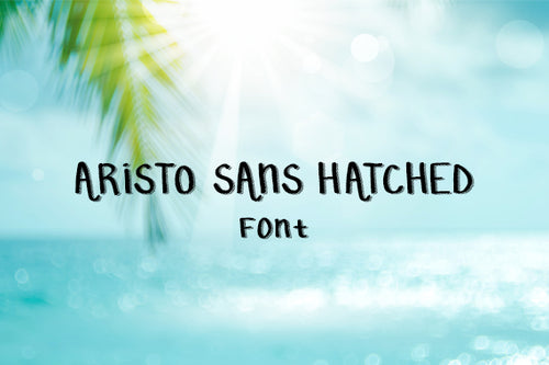 CG Aristo Sans Hatched - Digital Download