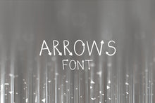 Load image into Gallery viewer, CG Arrows Font - Digital Download