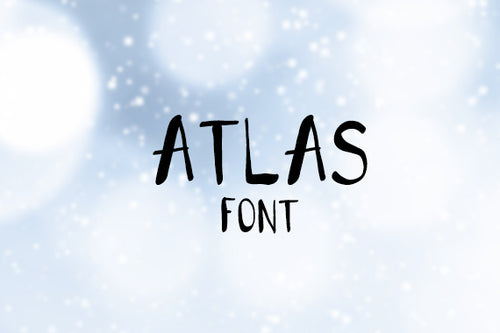 CG Atlas Font - Digital Download