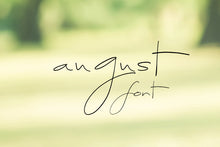Load image into Gallery viewer, CG August Font - Digital Download