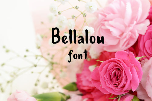 CG Bellalou Font - Digital Download