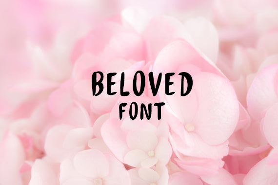 CG Beloved font  - Digital Download