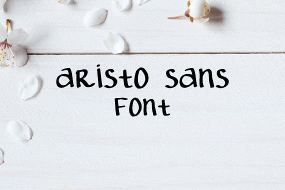 Cg Aristo Sans Regular - Digital Download